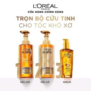 L'Oréal Paris Elseve Extraordinary Oil - Giảm Gãy Rụng, Tóc Mềm Mượt